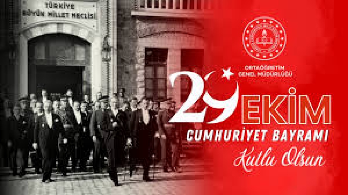 29 EKİM CUMHURİTEY BAYRAMI